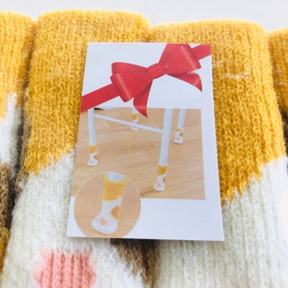 Kitchen/ Dinning Table Chair Foot Covers 1 pack - Picture 6 of 8